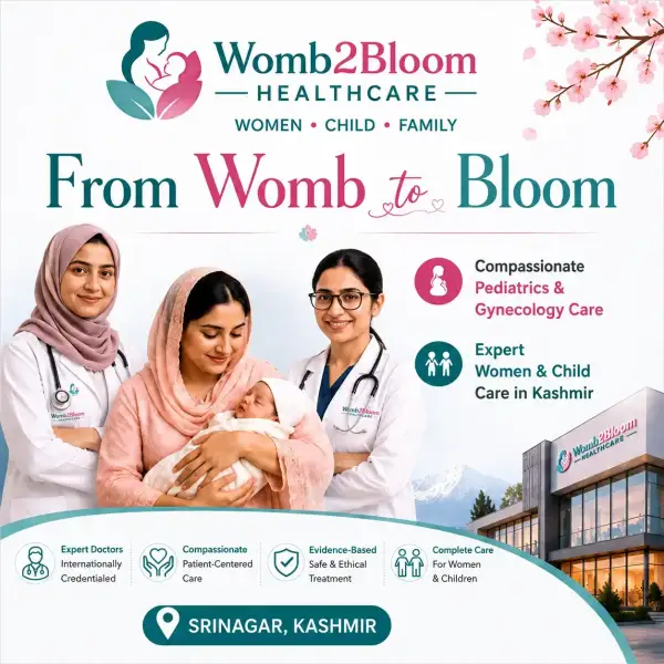 Womb2Bloom Healthcare — Women & Child Health Kashmir